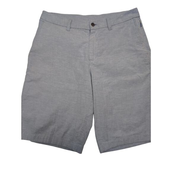 lululemon athletica Gray Men Shorts Flat Front - Picture 1 of 9